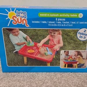 Sand-n-splash activity table